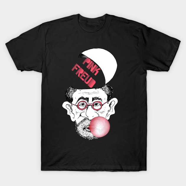 PINK FREUD T-Shirt by LanaBanana